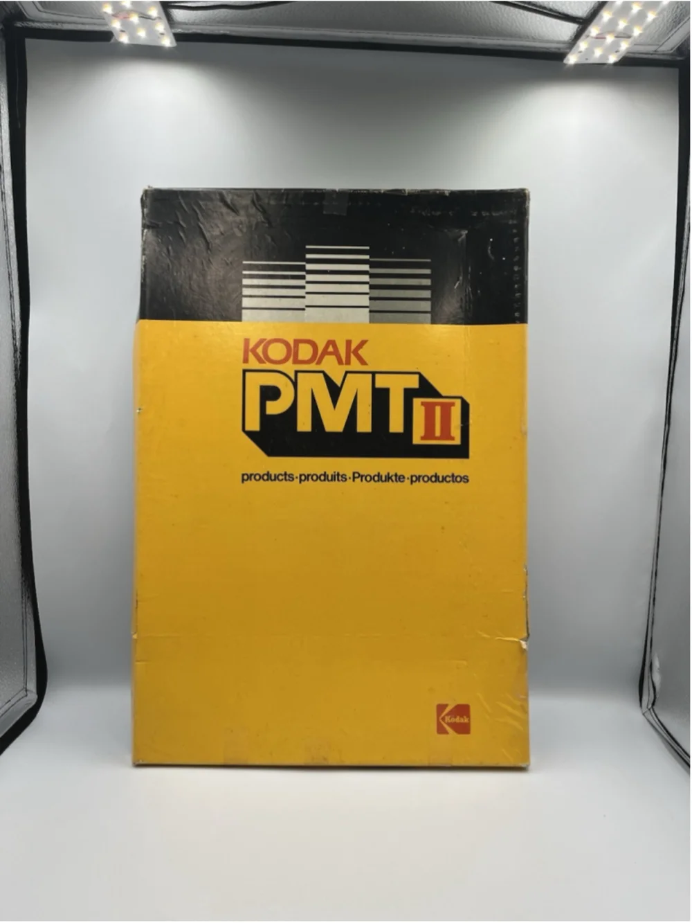 Vintage Kodak PMT2 BOX ONLY , WAS USED FOR CONTAINER ORDERS OR MATT PAPER INPAST